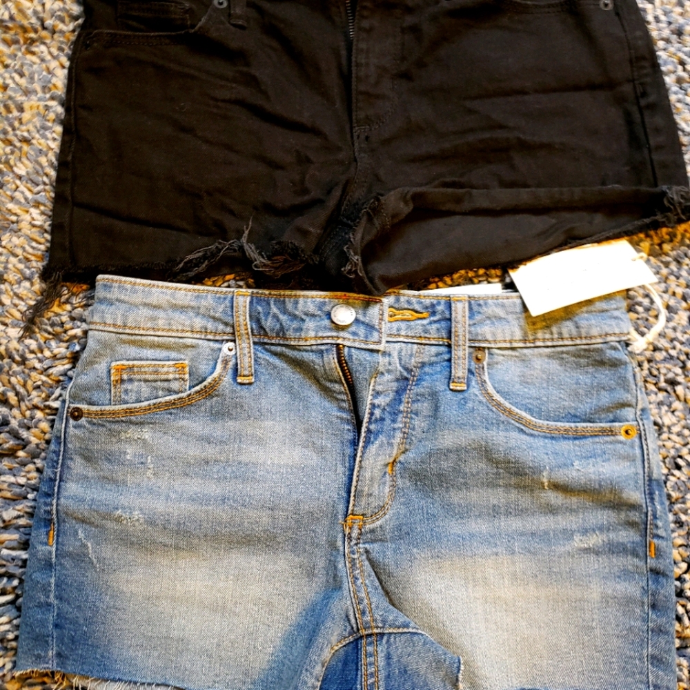 4 pair of women shorts size 2